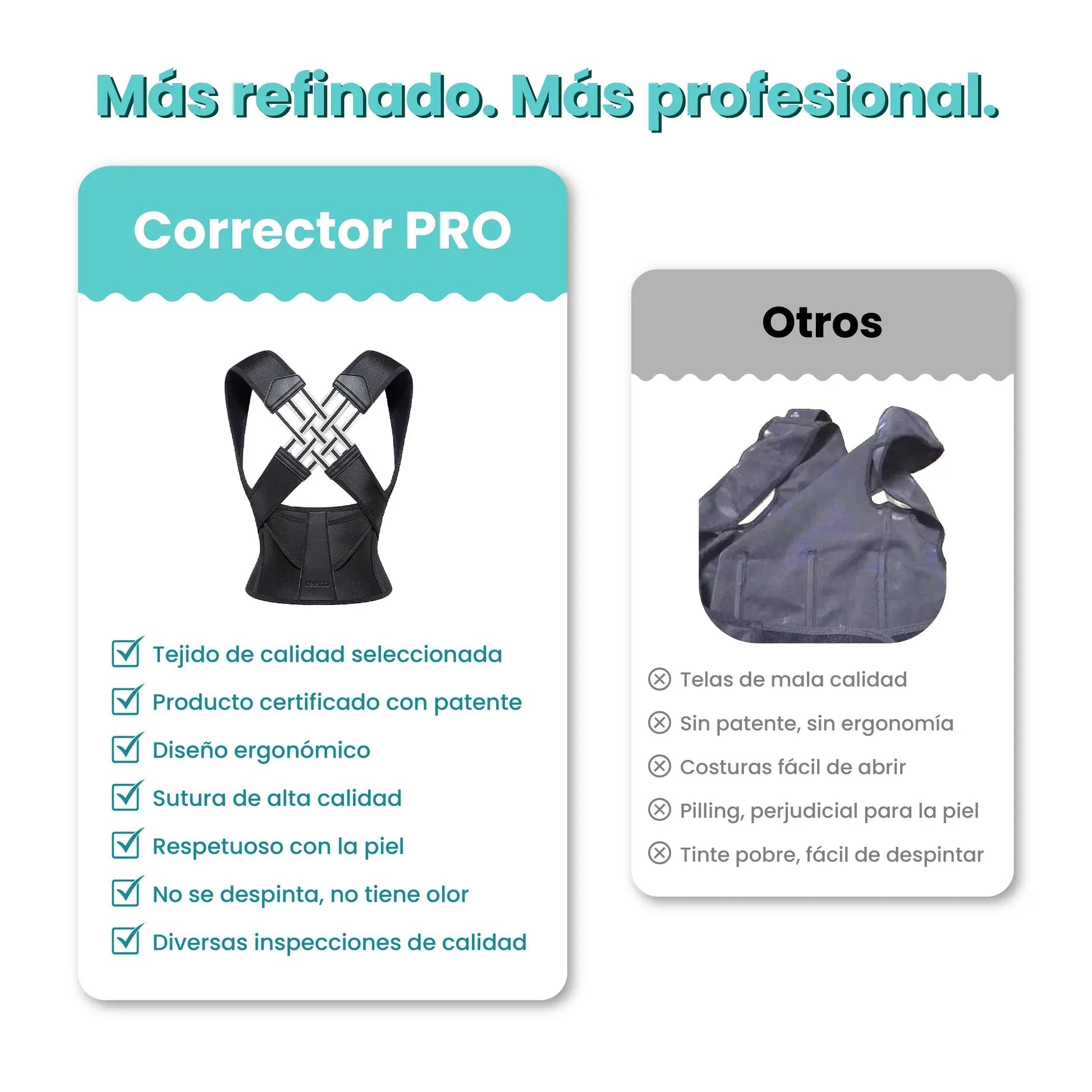 Chaleco Unisex Corrector de Postura